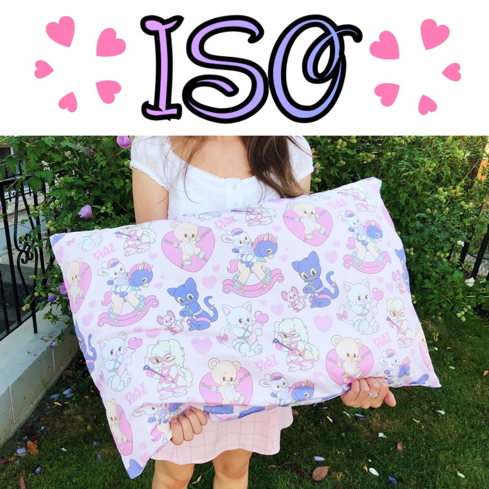 ISO sugarbones toy box pillowcase
